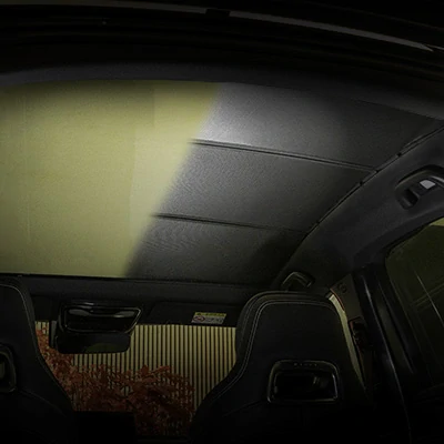 Sluneční clona pro panoramatické střešní okno