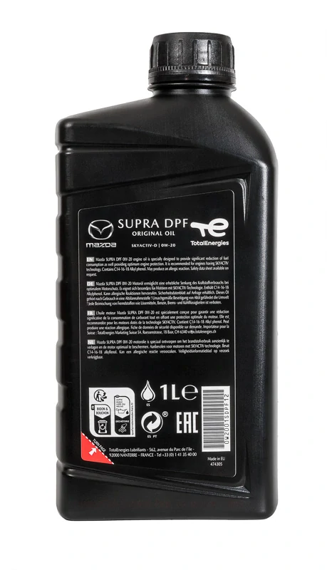 SUPRA DPF 0W-20 original oil/ 1l