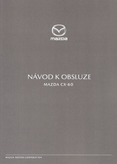 Návod Mazda CX-60 PHEV