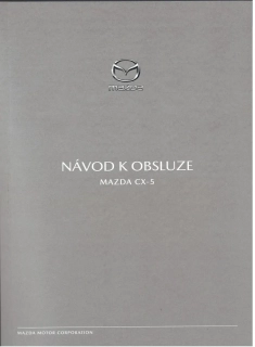 Návod Mazda CX-5 KF 2022